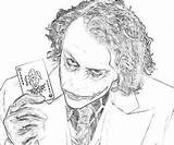 Joker Coringa Arkham Coloringhome Ausmalbild Desenho Sketchite sketch template