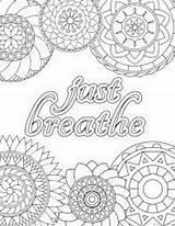 Breathe Adult Anxiety Mandala Malvorlagen Wiederfinden Stressabbau Antistress Ihren Ausmalbilder Coloriage Jurnalistikonline Planesandballoons sketch template