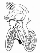 Bmx Ciclista Rowerze Ciclismo Fahrrad Biker Kolorowanka Ausmalbild Kolarz Ciclistas Kolorowanki Jazda Malvorlage Kleurplaten Rowery Obrazki Coloringhome Cycling Druku Bicicletta sketch template