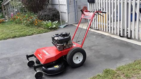 troy bilt wide cut walk  mower bid  buy realty auctions atelier yuwaciaojp