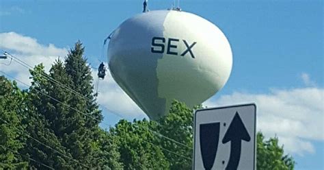 Sussex Wis Has Heard This Water Tower ‘sex’ Joke Before