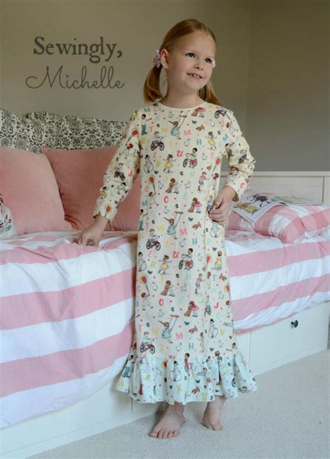 girls nightgown sewing pattern  pattern nightgown pattern baby