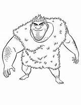 Croods Coloring Pages sketch template