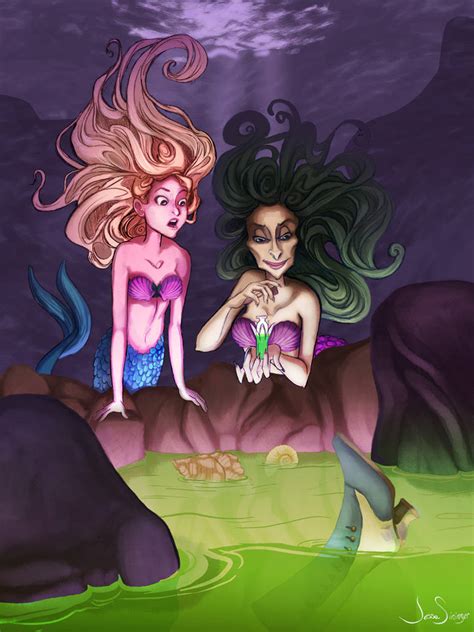 mermaid   sea witch  jbsdesigns  deviantart