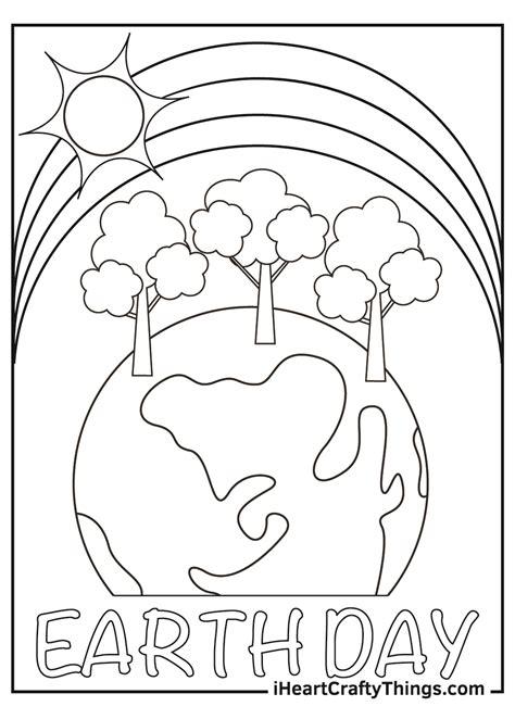 earth day coloring pages updated