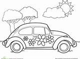Coloring Vw Pages Beetle Volkswagen Bug Color Worksheet Education Adult Kids Printable Getcolorings Car Auto Colouring Sheets Visit Choose Board sketch template