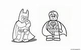 Batman Coloring Superman Lego Vs Pages Outline Drawing Justice League Spiderman Logo Printable Color Clipart Getdrawings Luthor Lex Sheet Getcolorings sketch template