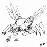 Cy Bug Deviantart Drawings sketch template