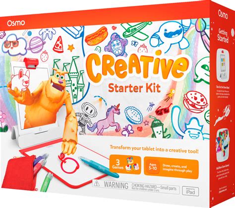 osmo creative starter kit  ipad white    buy