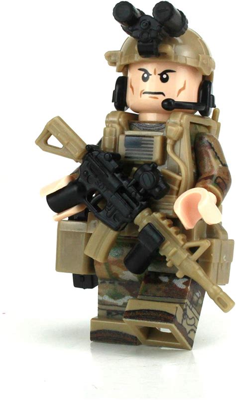 custom lego army minifigures army military