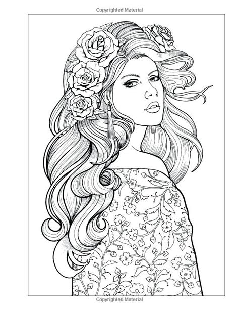 printable coloring pages  women coloring pages printable