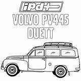 Volvo Ipd Pv445 sketch template
