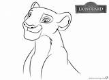 Nala Kiara Kion Disney Bestcoloringpagesforkids Crafter Colorat Garda Felina Planse sketch template