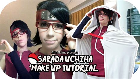 Sarada Uchiha Make Up Tutorial No Jutsu Naruto Boruto