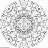 Mandala Coloring Pages Tribal Getcoloringpages sketch template
