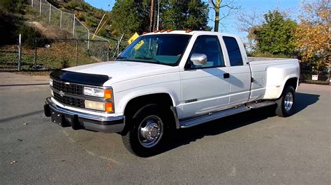 chevrolet  dually extended cab pickup  owner   ton extra youtube