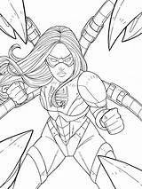 Deviantart Dazzler Marvel Pages Coloring Paler Kim sketch template