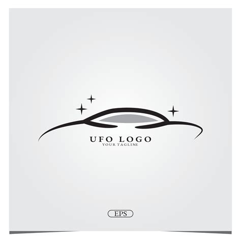 ufo logo premium elegant template vector eps   vector art  vecteezy