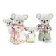 calico critters outback koala family set   collectible doll figures