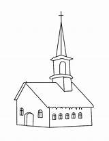 Church Coloring Pages Line Color Kids Rocks Help sketch template