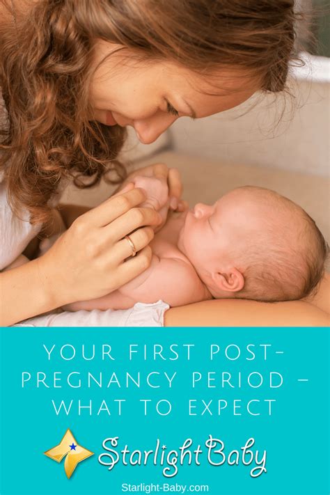 Your First Post Pregnancy Period What To Expect Kinacle