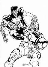 Cyborg Coloring Pages Superman Teen Titans Vs Designlooter Favourites Deviantart Wieringo Colorings Getcolorings Popular 97kb sketch template