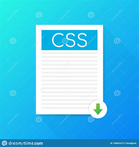 css button downloading document concept file  css label   arrow sign