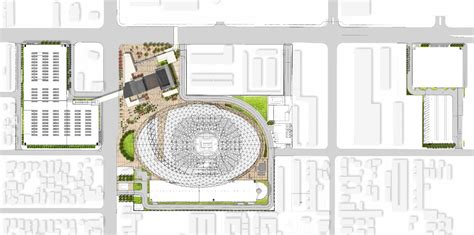 intuit dome  aecom architizer