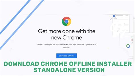 chrome offline installer standalone version premiuminfo