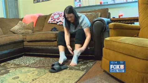 Mom Almost Loses Feet As They Blister From Common Item
