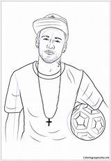 Neymar Ronaldo Joueur Futebol Dybala Cristiano Futbol Fifa Anime Joueurs Quadros Lionel sketch template