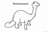 Brontosaurus Freekidscoloringpage sketch template