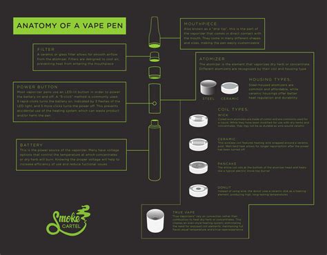 anatomy   vaporizer   visual infographic smoke cartel