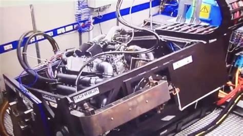 hp bugatti chiron engine thrashing   test rig autoblog