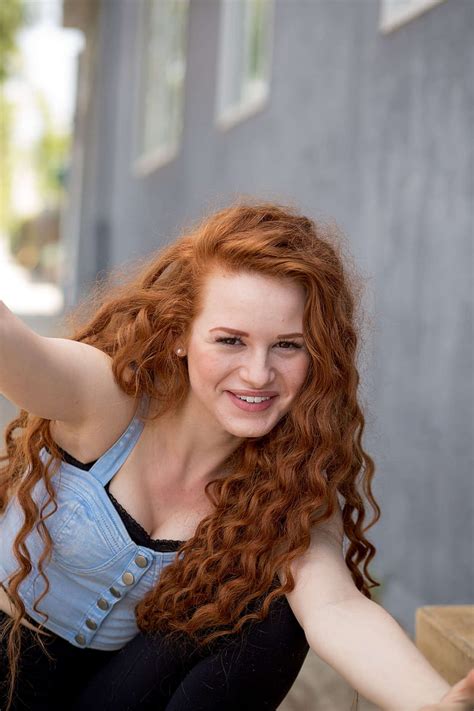 1080p Free Download Women Model Redhead Long Hair Madelaine