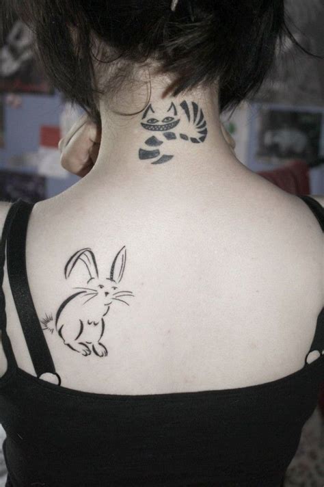 25 mad alice in wonderland tattoos wonderland tattoo rabbit tattoos