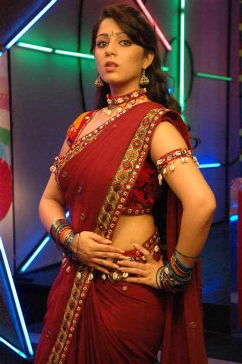 Charmi Latest Sexy Saree Stillslatest Telugu