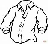 Coloring Shirt Manly Pages Printable sketch template