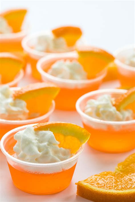 orange flavored jello shots recipes