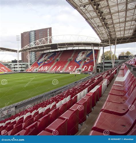 bunnik side  stadium  soccer club fc utrecht   netherlands editorial photography
