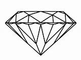 Diamond Coloring Ring Clipart Drawing Graphic Shape sketch template