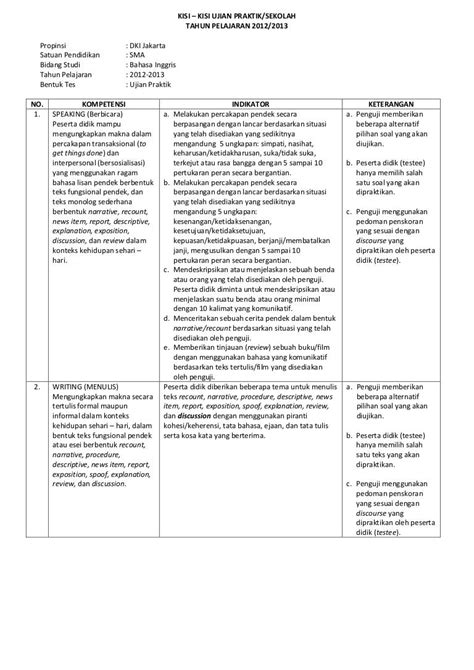 kisi kisi ujian praktik kartu soal gambar dan soal 2012 2013 ipa