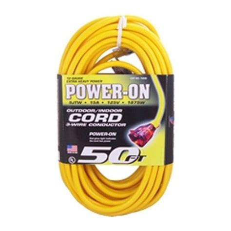 wire   power  temp flex   vinyl extension cord tool authority