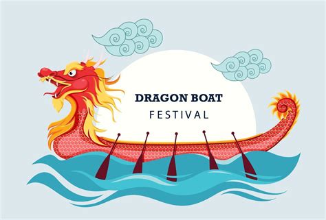 chinese dragon boat festival  vector art  vecteezy
