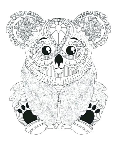 animal coloring pages  adults printable  getcoloringscom