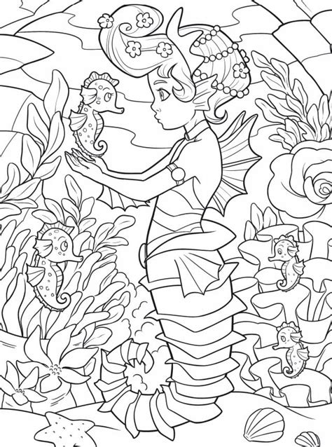Mermaid Coloring Pages 120 Images To Print Wonder Day