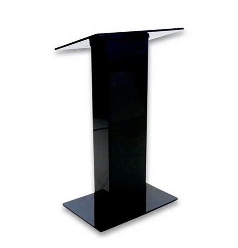 display podiums black acrylic podium manufacturer  bengaluru