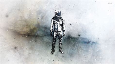 Burning Astronaut Wallpaper Wallpapersafari