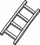Ladder Short Drawing Line Clipart Clip Cartoon Vector Illustrations Getdrawings Small Tall sketch template