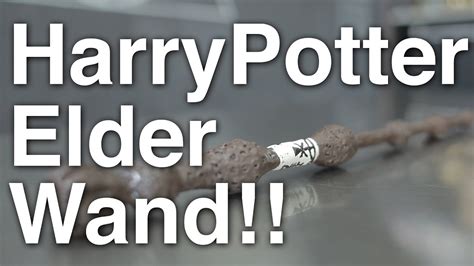 Replica Diy Harry Potter Elder Wand Youtube
